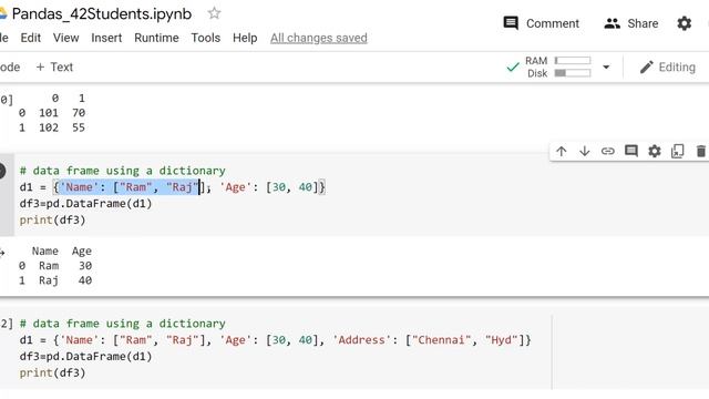 Pandas Data Frame Creation: From Lists, Numpy Arrays, Dictionary and excel files