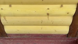 Обшивка беседки дерево блок хаус имитация бруса Covering gazebo summer house block wood timber beam