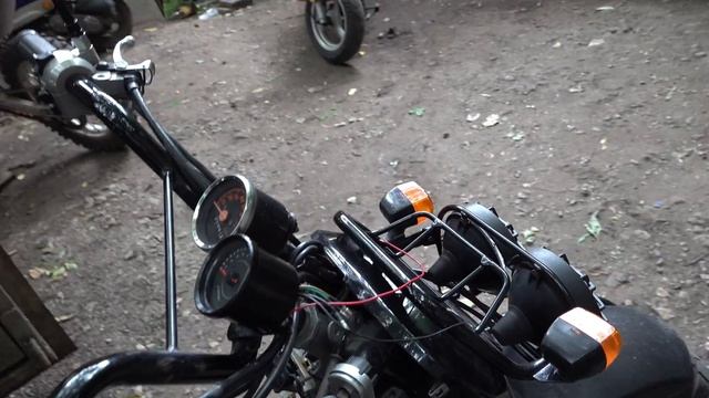 Установка тахометра на Zoomer.