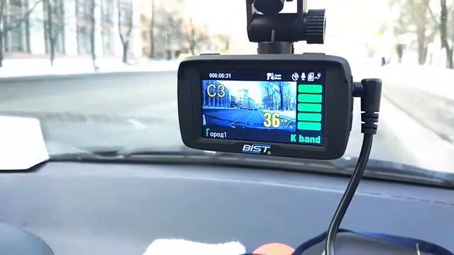 Видеорегистратор Bist Road Combo 7. Мой первый обзор. смотреть онлайн