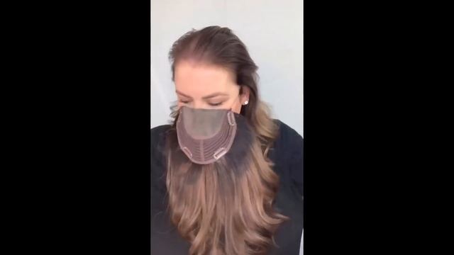 Hair Topper101| How To Attach The Front Lace With Halo Wire Easily смотреть онлайн