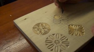 Геометрическая резьба по дереву. Урок 30 (geometric wood carving)