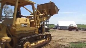 Бульдозер Caterpillar 955L. Погрузчик из БУЛЬДОЗЕРА  CAT