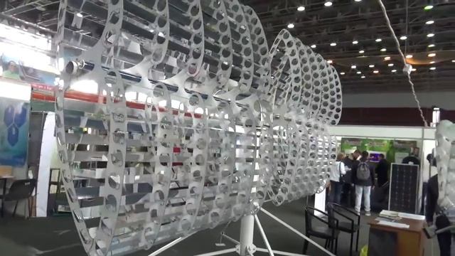 Солнечные концентраторы на выставке 