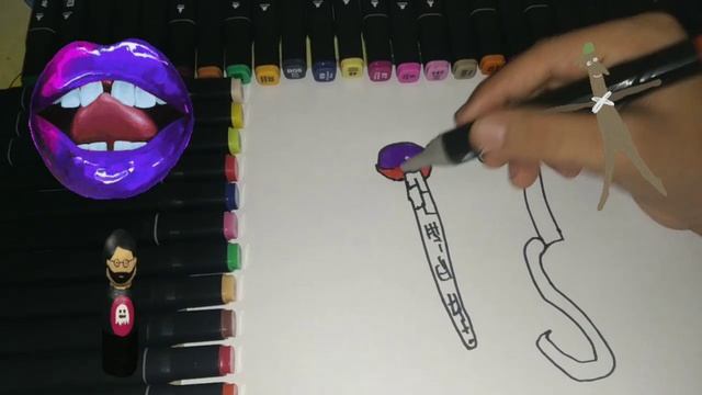как можно нарисовать волшебный посох | Drawing for children magic lokk смотреть онлайн