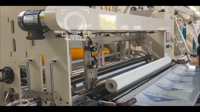 Автоматическая перемоточная машина для кухонных полотенец и ручная резальная машина смотреть онлайн