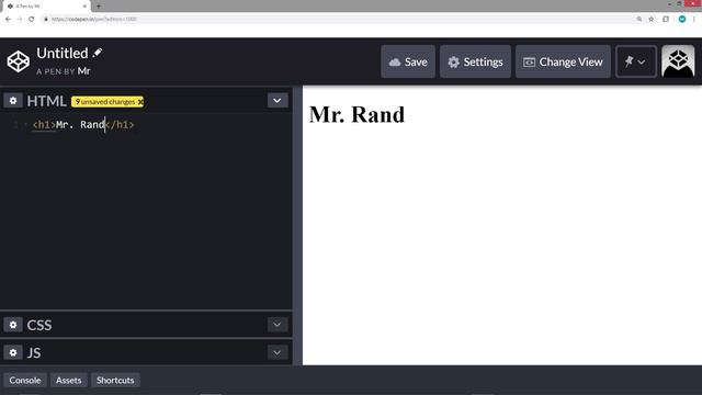 Lesson 3 - First Project: Create a Simple Webpage