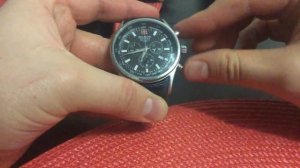 Настройка хронографа HANOWA SWISS MILITARY