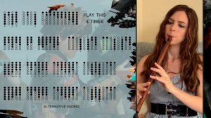 How To Train Your Dragon Theme - Tin Whistle Tabs/Notes Play Along Tutorial