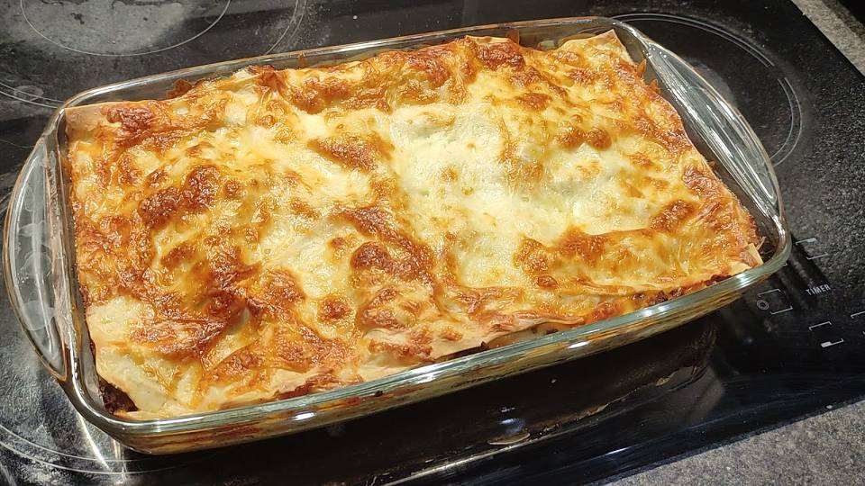Лазанья за 3 минуты — лучший рецепт с фаршем! 🍝✨