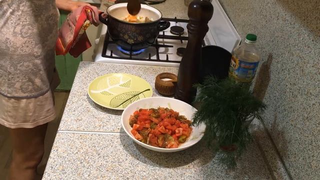 Тушеная говядина в томатном соусе! смотреть онлайн