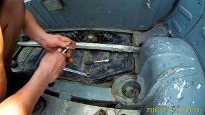 Замена датчика топлива нива