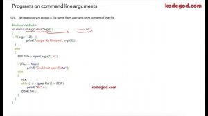 FULL MODULE 19 ► Command line arguments in C  programming