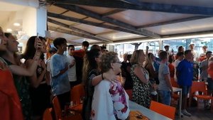 Финал Евро 2021. Гимн Италии перед началом матча.