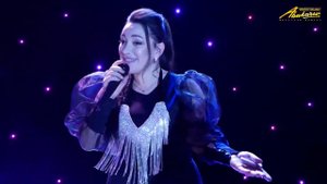 Джамиля Кафланова - Сар вува Новогодний Табасаранский концерт г. Махачкала 2020 год