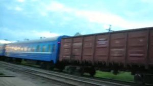 Восстановительный поезд отправляется со ст. Вазюк