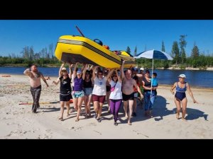 На рафтах по Тромъегану. Второй сплав сезона, 06.08.2023