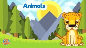 Learn Zoo Animals for Kids | Video Flashcards | Kindergarten, Preschool, ESL | Fun Kids English