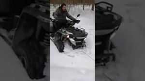 Проверка квадроцикла ямаха линхай.