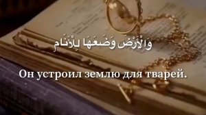 Махди аш-Шишани. 55 ар-Рахман, аяты 7-13