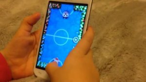 Glow Hockey — игра настольный хоккей детский обзор