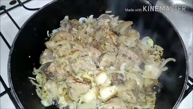 КАК ПРАВИЛЬНО ПРИГОТОВИТЬ ПЕЧЕНЬ ( ЖИГАРНИ МАЗЗАЛИ ВА ФОЙДАЛИ ПИШИРИШ) смотреть онлайн