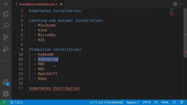 Kubernetes #04-01 Installation Methods смотреть онлайн