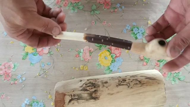 Курительная трубка в полене. смотреть онлайн