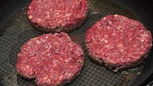 Бургеры из мраморной говядины