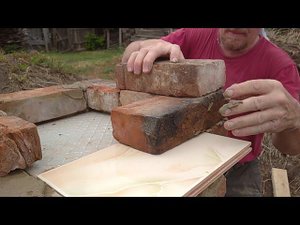 Дровяная печь для обжига керамики.