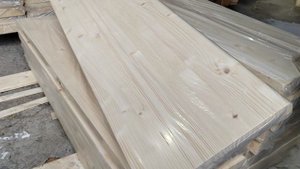 Ступени для лестницы, клееный щит 40*300*1000