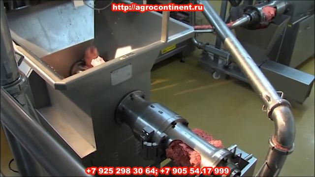 Пресс сепаратор механической обвалки