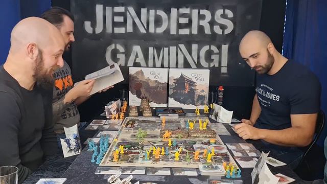 The Great Wall Board Game Playthrough