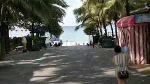 # 6. Дорога к морю от отеля Herton 4*. Хайнань июнь 2018.