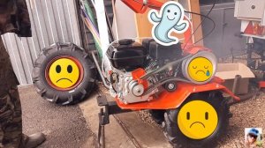 Мотоблок Агат УЖАС!!! ? ЗАДЫМИЛ новый!!!