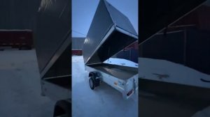 Саранский прицеп ССТ-9К с подъемными бортами. СаранскСпецТехника. Обзор легкового прицепа для авто
