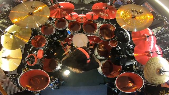 Aquiles Priester Playing W.A.S.P. Opening Medley Drum Cam #wasp #blackielawless