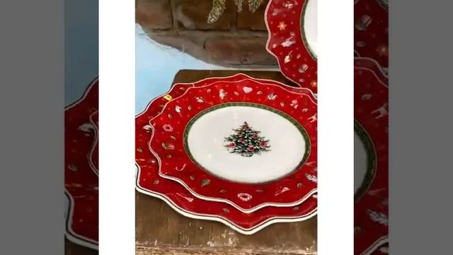 Новогодняя и рождественская посуда Villeroy&Boch смотреть онлайн