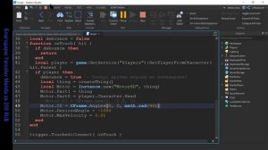 Как добавить парт с мотором к гуманоиду в Роблокс Студио 2020 Character Motor6D