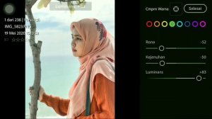 CARA EDIT FOTO GELAP JADI TERANG Orange|Lightroom Tutorial 2020