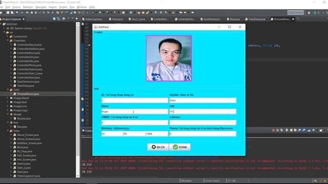 Face recognition using OpenCV in Java смотреть онлайн