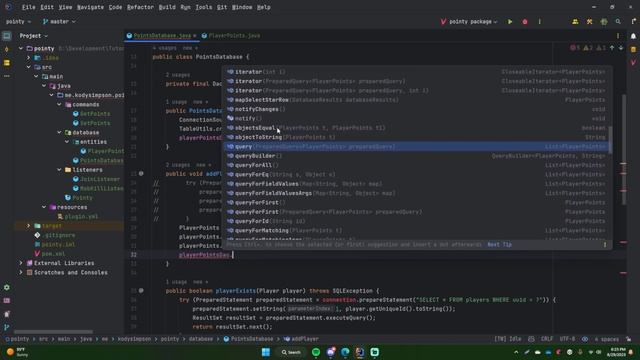 Spigot Plugin Development - 86 - OrmLite (Object Relational Mapping) смотреть онлайн