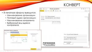 Печать конвертов