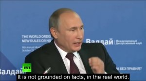 Putin Tells Everyone Exactly Who Created ISIS