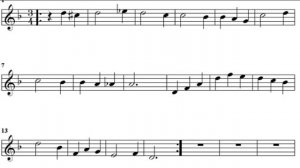 На сопках Манчжурии.Саксофон-Альт.Ноты.Минус.