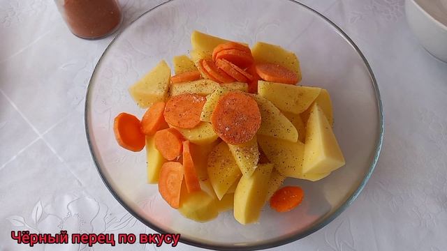 САМЫЙ ПРОСТОЙ РЕЦЕПТ. КАРТОШКА В ДУХОВКЕ #картошкавдуховке #окорочкавдуховке #рецепты #еда #блюдо