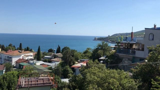 По Крыму пешком. Гурзуф. Набережная. Мыс Мартьян. Ялта смотреть онлайн