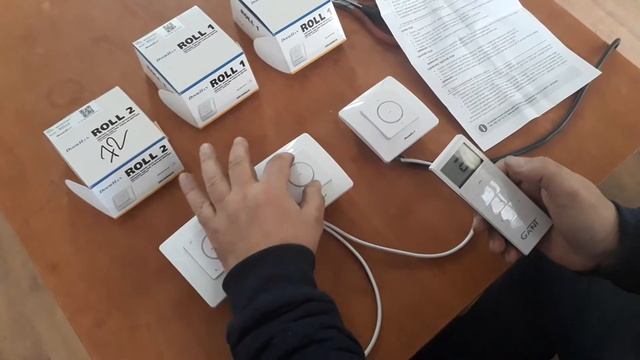 Блок управления DOORHAN ROLL програмирование и запись пульта