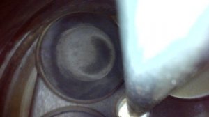 результат раскоксовки и применения valena SV на стенках цилиндра видны следы меди проехал 400км