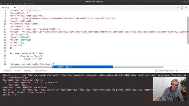 Fixing Subscriber's Scrapy Parsing Problem | Lower Case Boolean Value | Nested Dictionary смотреть онлайн